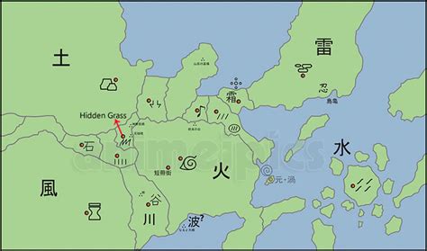 village hidden in the grass|kusagakure naruto.